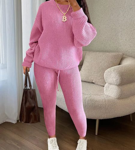 Women's Knitted Wool Suit