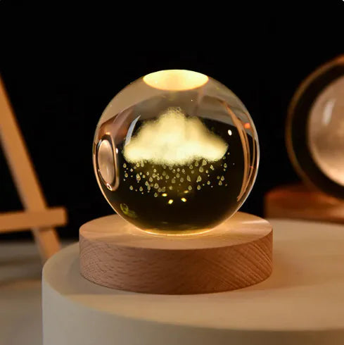 Load image into Gallery viewer, 3D Night Crystal Ball
