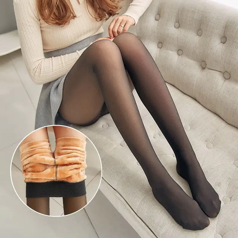 Elastic Translucent Women Tights