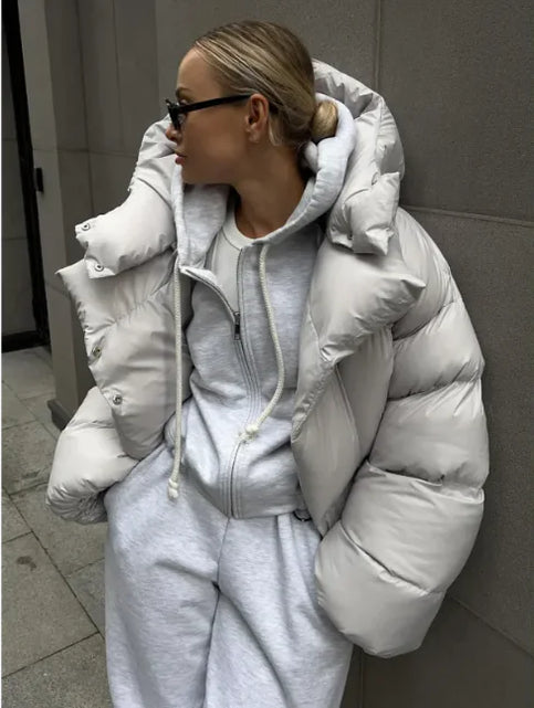 Load image into Gallery viewer, Women's Chic Cotton-Padded Bread Coat
