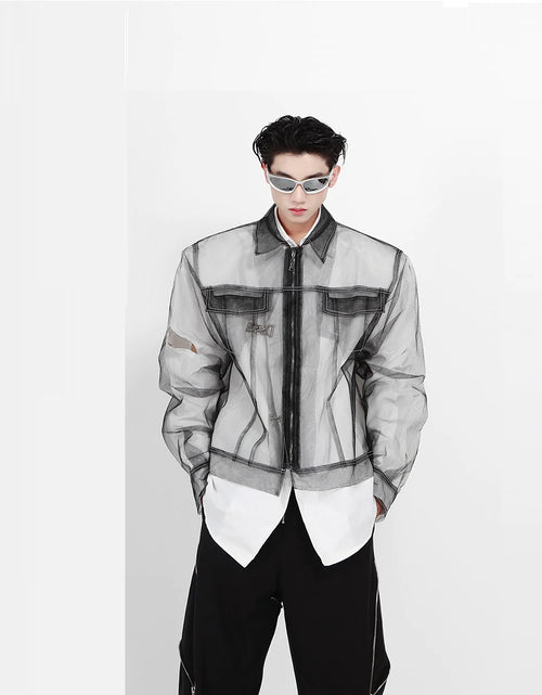 Load image into Gallery viewer, Mesh Punk Shirt
