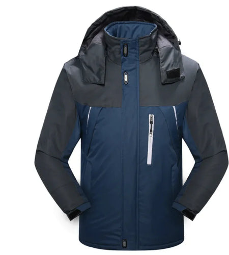 Cold-Proof Fleece-Lined Thickened Jacket