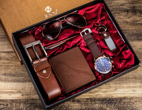 Load image into Gallery viewer, Men's Set 6 in 1 Luxury Gift Set
