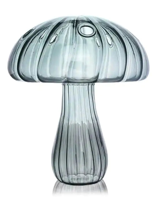 Load image into Gallery viewer, Mushroom Glass Flower Vase
