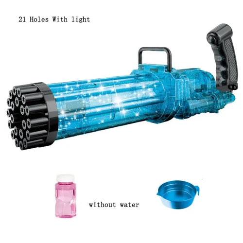 Load image into Gallery viewer, Large Gatling Bubble Gun Kids Toys
