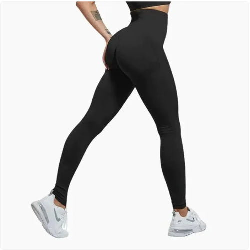 Load image into Gallery viewer, Peach Fit Yoga Pants

