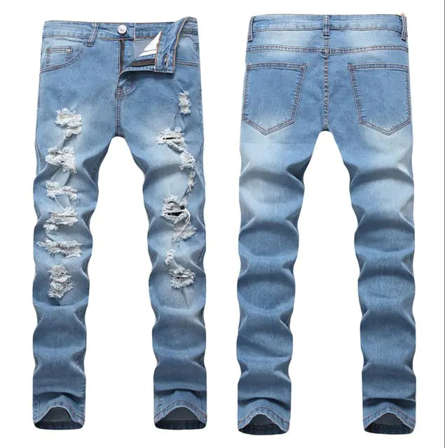 Trendsetter Slim Fit Ripped Jeans