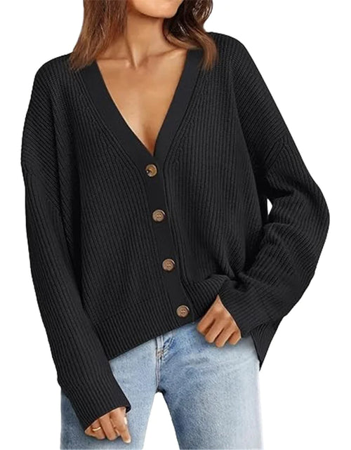 Load image into Gallery viewer, Women&#39;s Lightweight Button Cardigan
