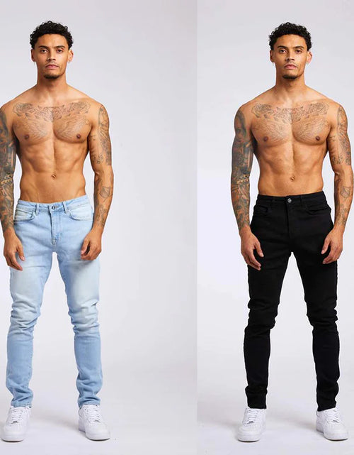 Load image into Gallery viewer, Men's Slim Fit High Waist Jeans
