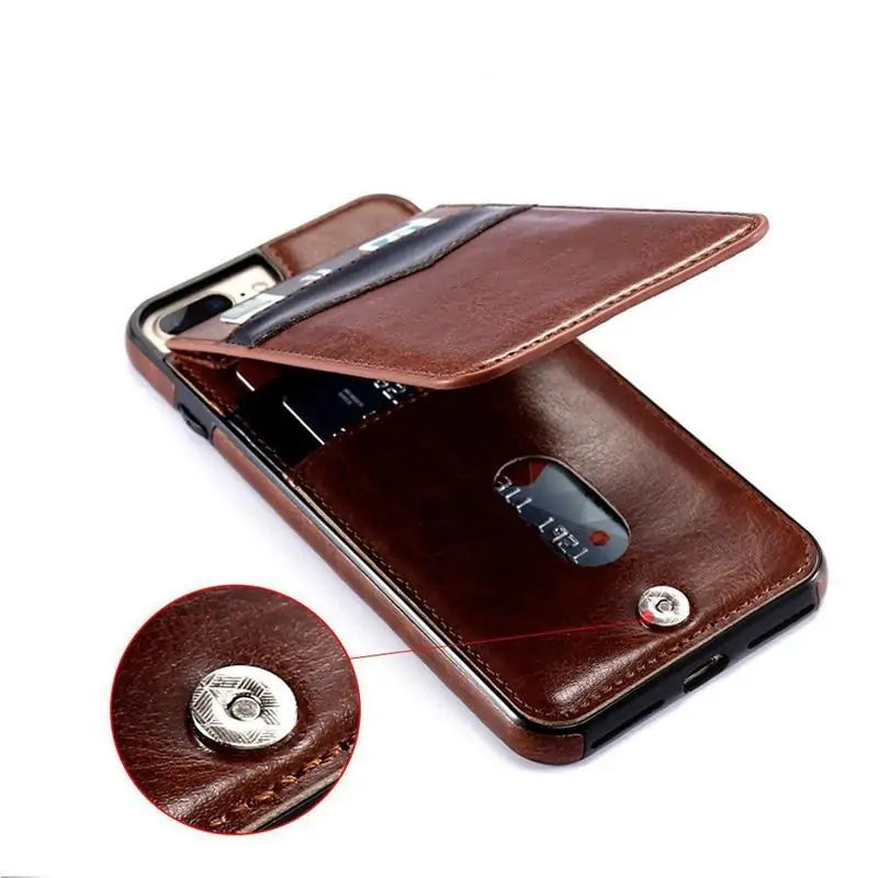 Vertical Flip Wallet Case