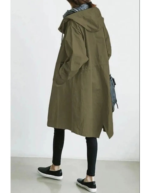 Load image into Gallery viewer, Oversized Women's Korean Style Slim Windbreaker
