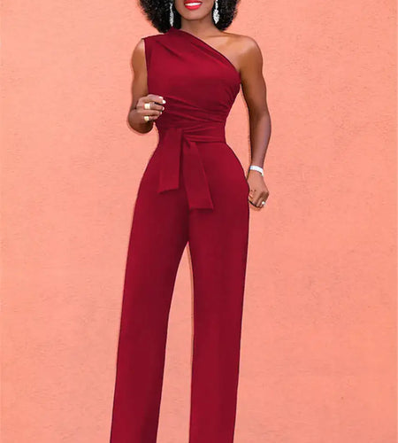 One Shoulder Rompers