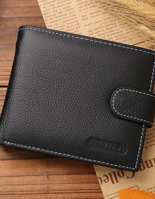 Load image into Gallery viewer, Men&#39;s Premium Leather Wallet
