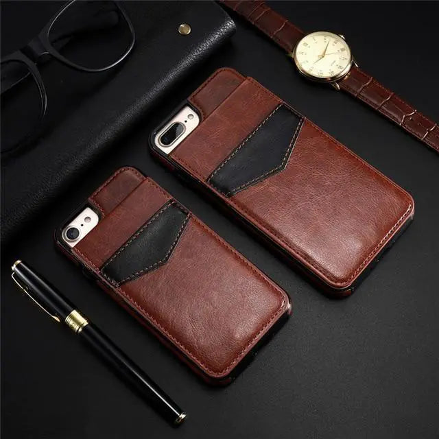 Vertical Flip Wallet Case