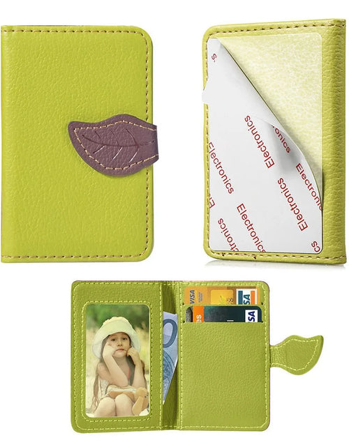 Load image into Gallery viewer, Portable Leather Wallet
