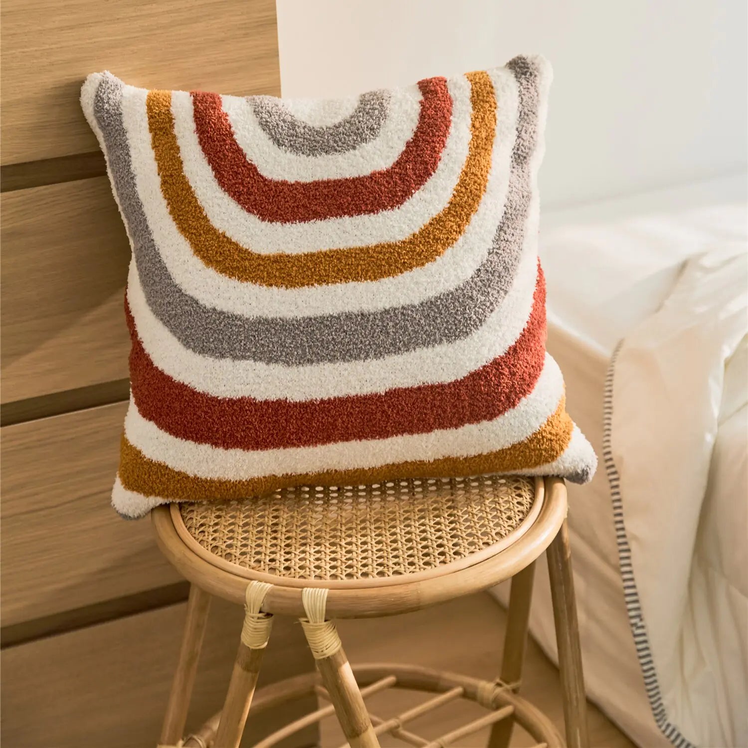 Bohemian Microfiber Cushion Cover