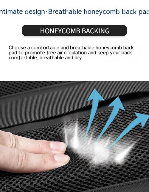 Load image into Gallery viewer, Multifunction Computer Bag Vacuum Compression Travel Backpack
