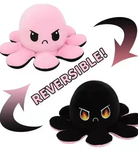 Angry Reversible Ocean Plush Doll for Kids Stuffed