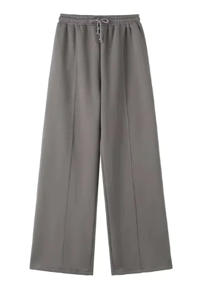 Load image into Gallery viewer, Zipper Bomber Jacket &amp; High Waist Flannel Pants Set
