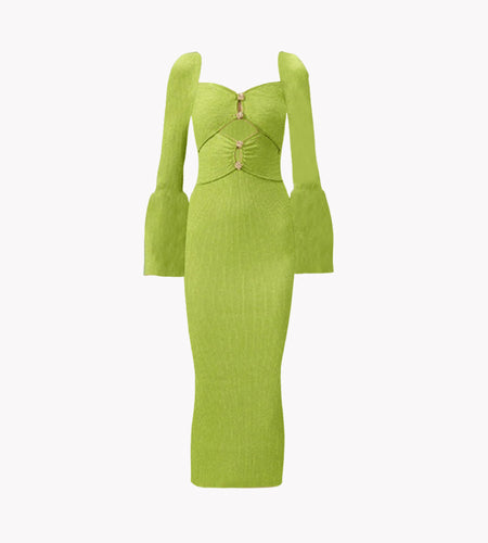 Hollow out Knitted Dress