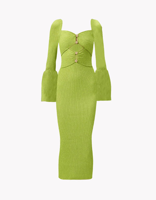 Load image into Gallery viewer, Hollow out Knitted Dress
