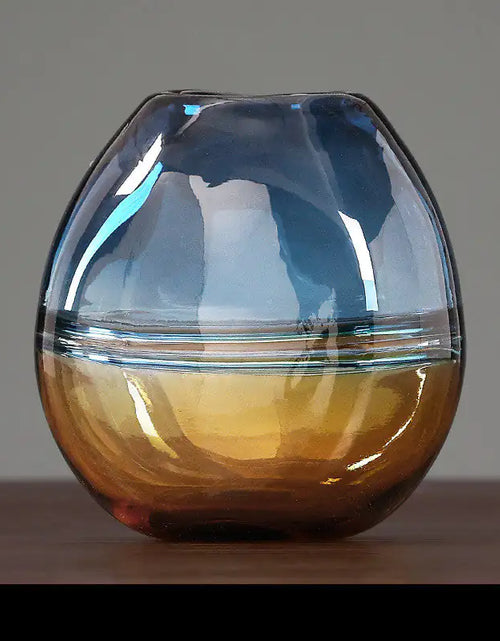 Load image into Gallery viewer, Modern Gradient Light Luxury Minimalist Glass Vase
