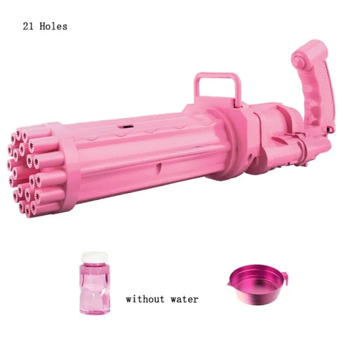 Load image into Gallery viewer, Large Gatling Bubble Gun Kids Toys
