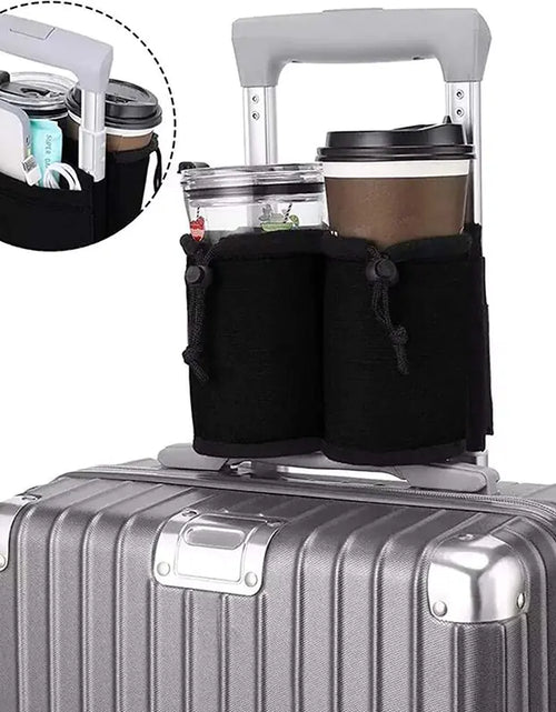 Load image into Gallery viewer, Luggage Travel Cup Holder Bag
