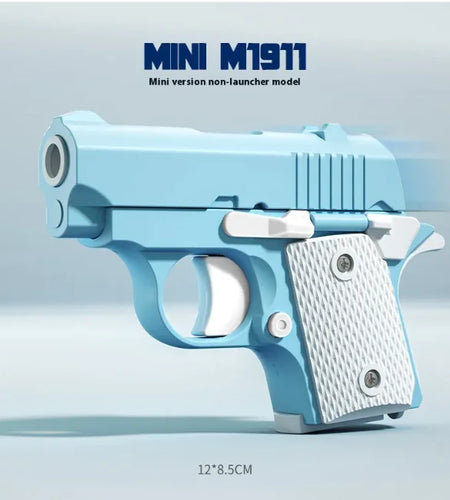 GravityShot 3D Printed Rubber Band Gun for Kids