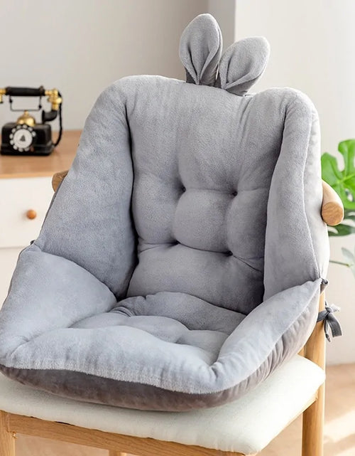 Load image into Gallery viewer, Thick Winter Plush Cushion Backrest Chair Seat
