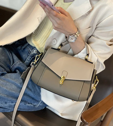 Chic Leather Crossbody Bag