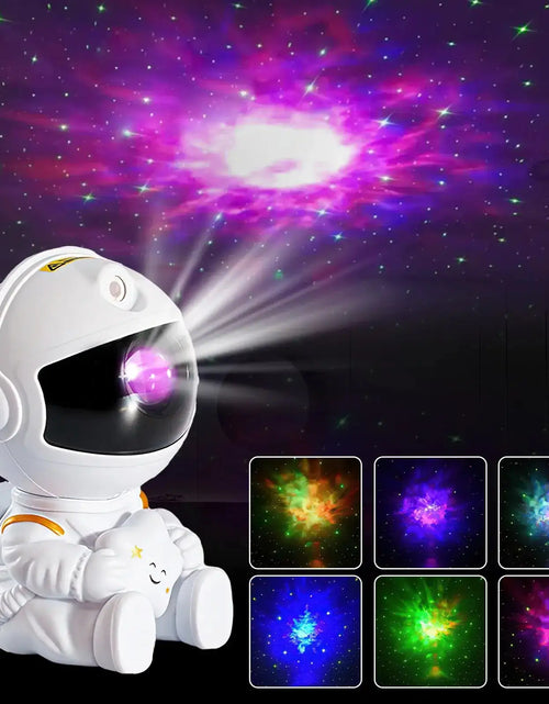 Load image into Gallery viewer, Astronaut Star Galaxy Night Light Projector For Kids Bedrooms
