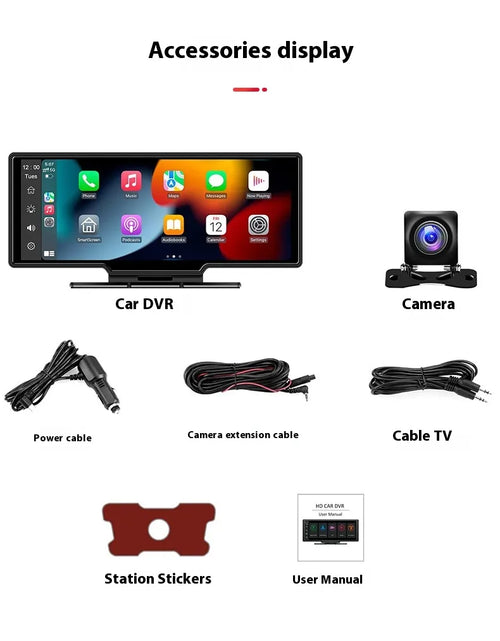 Load image into Gallery viewer, Dual-Camera Touch Screen Carplay Car GPS Navigation
