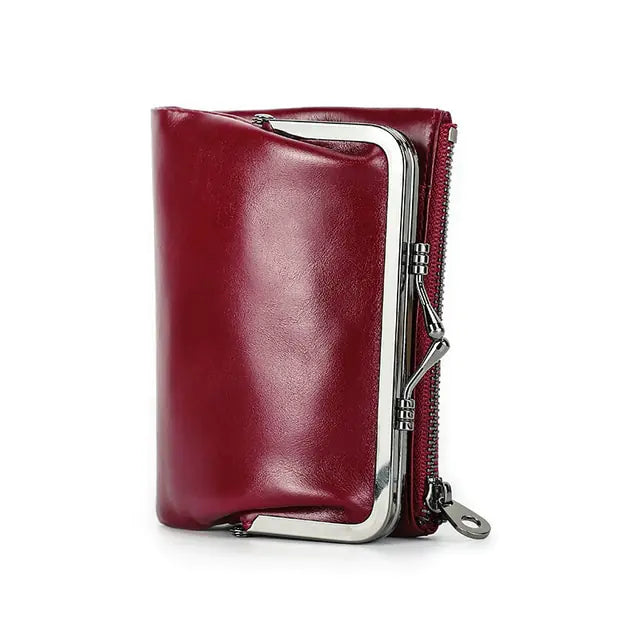 Genuine Leather Wallet Women