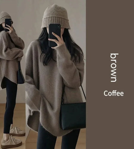 Soft Knit Versatile Bottoming Shirt