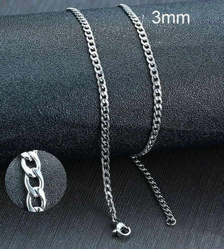 Stainless Steel Basic Thin Chain