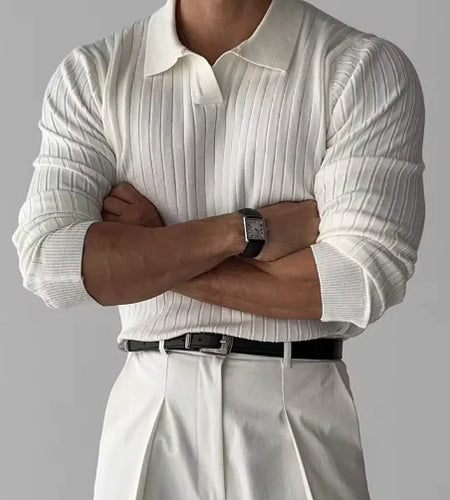 Korean-Inspired Men’s Fashion Tee – Trendy & Stylish