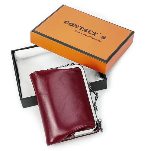 Load image into Gallery viewer, Genuine Leather Wallet Women
