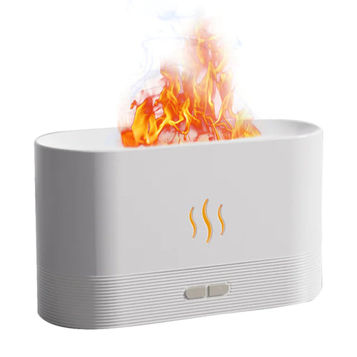 Load image into Gallery viewer, Flame Ultrasonic Aroma Air Humidifier
