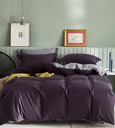 Brushed Cotton 4-Piece Fleece Set