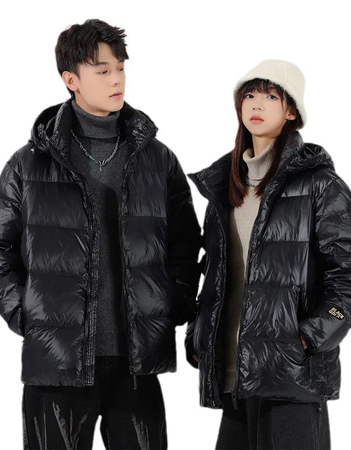Load image into Gallery viewer, Men's Fashion Simple Cotton-padded Jacket Graphene Plus Size Coat Top
