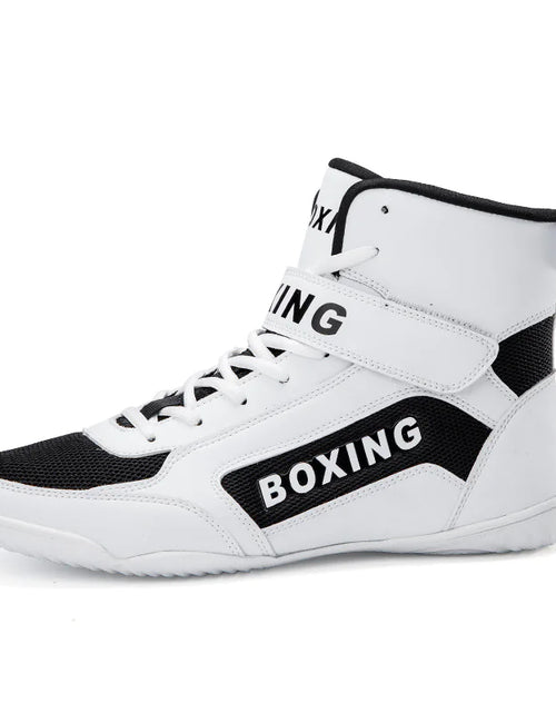 Load image into Gallery viewer, Boxing &amp; WrestleWear High-Top Sneakers
