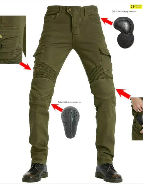 Load image into Gallery viewer, RiderX Moto Stretch Cargo Pants

