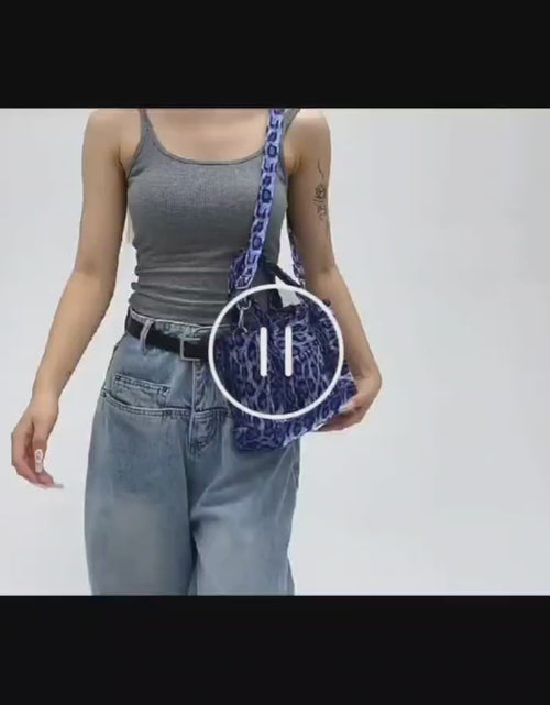 Load and play video in Gallery viewer, (Free Shipping)(Tariffs included in price) Leopard Pattern Casual Tote Bag Vintage Designer PU Leather Shoulder Bag Fashion Big Capacity Handbag For School Work Shopping
