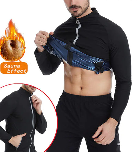 Men's Exercise Waist Corset Shapewear Sauna Suit