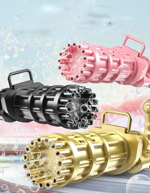 Load image into Gallery viewer, Large Gatling Bubble Gun Kids Toys
