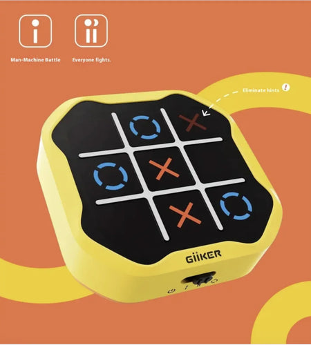 "Qike Super Tic-Tac-Toe All-in-One Chess Collection - Fun & Educational Electronic Toy for Kids"