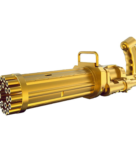 21 Holes Large Kids Gatling Bubble Gun Toys