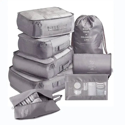 Load image into Gallery viewer, 8 Pieces Large Capacity Luggage Storage Bags
