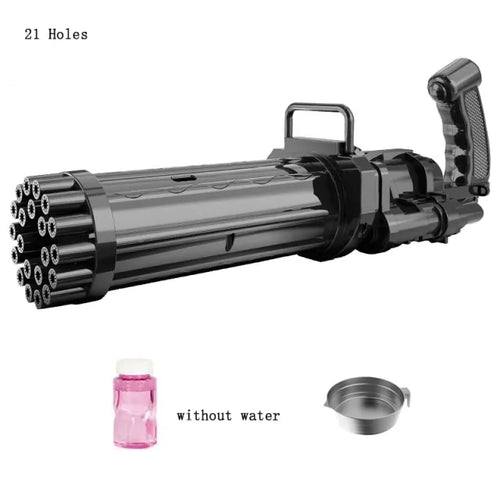 Load image into Gallery viewer, Large Gatling Bubble Gun Kids Toys
